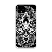 Oh Deer: Pixel 4 Transparant Hoesje