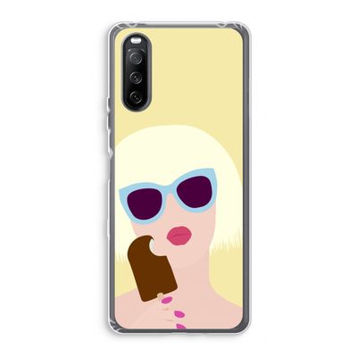 Ice cream: Sony Xperia 10 III Transparant Hoesje