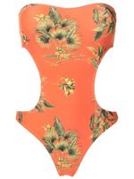 Lygia & Nanny maillot de bain Taylor à fleurs - Orange - thumbnail