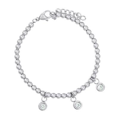 iXXXi Armband Dot Topaz Zilver