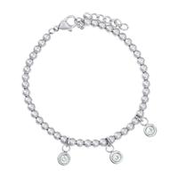 iXXXi Armband Dot Topaz Zilver