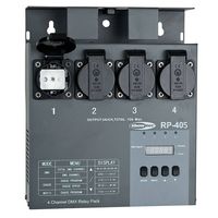 Showtec RP-405 MK2 Relay Pack switchpack - thumbnail