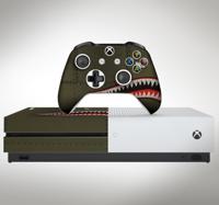 Haaientanden Xbox sticker