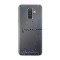 Sterren: Samsung Galaxy A6 Plus (2018) Transparant Hoesje
