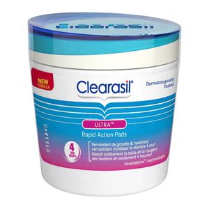 Clearasil Ultra Rapid Action reinigingspads - 65 stuks