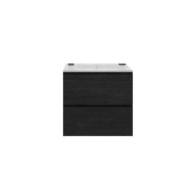 Badkamermeubelset Gliss Zeus 60 cm Zwart Eiken