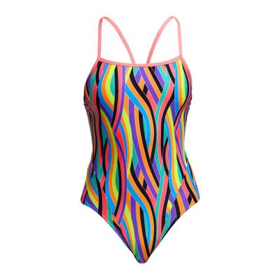 Funkita Curl Curl single strap badpak dames 38 Funkita Curl Curl single strap badpak dames 38