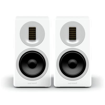 Sonoro Orchestra Slim / paar Boekenplank speaker Wit