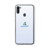 MSN: Samsung Galaxy A11 Transparant Hoesje