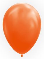 Ballonnen oranje 100 stuks - thumbnail