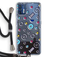 8-bit N°9: Motorola Moto G9 Plus Transparant Hoesje met koord
