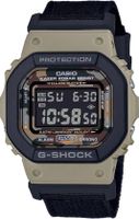 Horlogeband Casio DW-5610SUS-5 Nylon/perlon Zwart - thumbnail