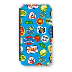 Fruitsticker: iPhone 8 Plus Flip Hoesje
