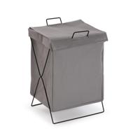 Wasmand Versa Grijs Polyester Metaal Polyethyleen 35 X 48 X 30 CM