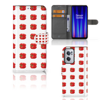 OnePlus Nord CE 2 Book Cover Paprika Red