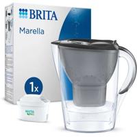 Brita Carafe Filter Marella Graphite (2.4L) omvatte 1 MaxTra Pro All-1 Cartridge