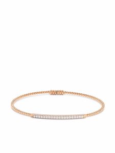 Tirisi bracelet en or rose 18ct orné de diamants