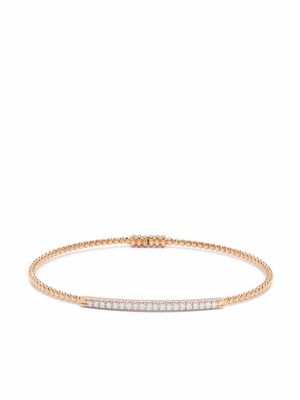 Tirisi bracelet en or rose 18ct orné de diamants