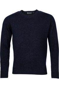 Baileys Regular Fit Sweatshirt V-halsmarine, Effen