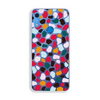 Colored Giraffe: Huawei Y6s Transparant Hoesje