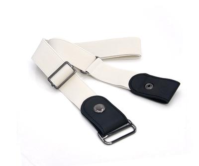 HappyStrappy.® witte elastische riem