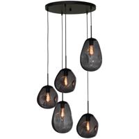 Masterlight Vide hanglampLava 5x smoke glas - 2762-05-50-5-05-1110