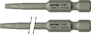 Rotec PRO Krachtbit T 25 L=50mm E 6,3 BASIC - 10 stuks - 8080025