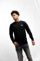 Aspact Teddy Sweater Heren Zwart - Maat S - Kleur: Zwart | Soccerfanshop