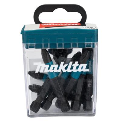 Makita E-12407 Slagschroefbit PH2x50mm X Impact Black 10 st.