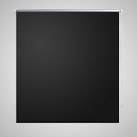 Rolgordijn verduisterend 160 x 230 cm zwart - thumbnail