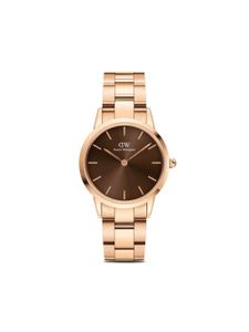 Daniel Wellington montre Iconic Link Amber 32 mm - Marron