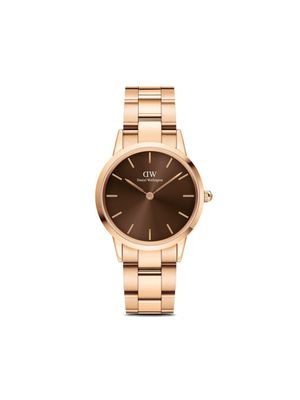 Daniel Wellington montre Iconic Link Amber 32 mm - Marron