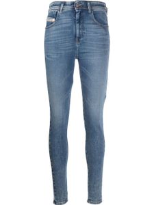 Diesel jean Slandy 1984 skinny à taille haute - Bleu