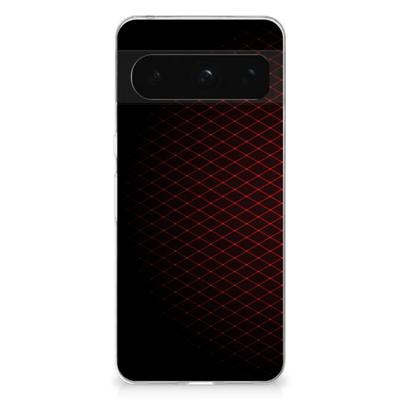 Google Pixel 8 Pro | TPU bumper | Geruit Rood