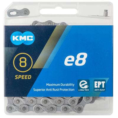 Km C ketting 6/7/8 speed e8 ept 122 schakels zilver