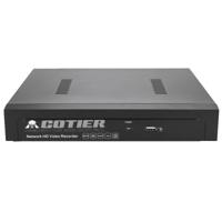 COTIER N4/1U-POE 4CH HDD NVR digitale video recorder ondersteuning voor VGA/HDMI/USB