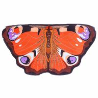 Dagpauwoog vlinder kindervleugels   -