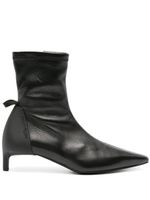 Courrèges bottines Spilla 45 mm en cuir - Noir - thumbnail