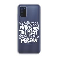 The prettiest: Samsung Galaxy A03s Transparant Hoesje