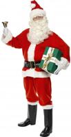 Kerstman verkleedkleding kostuum/pak - rood - volwassenen - compleet - Santa Claus