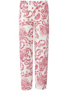 Lange pyjamabroek 100% katoen Van PETER HAHN PURE EDITION rood