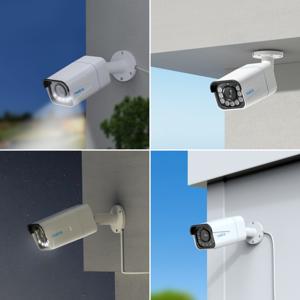 Reolink P430 - 4K buitencamera, PoE, 5x optische zoom, detectie van personen/voertuigen/dieren, nachtzicht in kleur