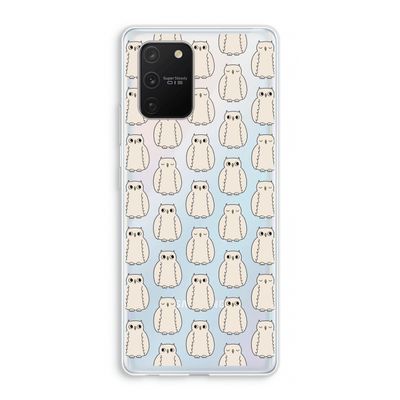 Uilen: Samsung Galaxy S10 Lite Transparant Hoesje
