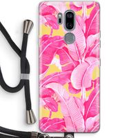 Pink Banana: LG G7 Thinq Transparant Hoesje met koord