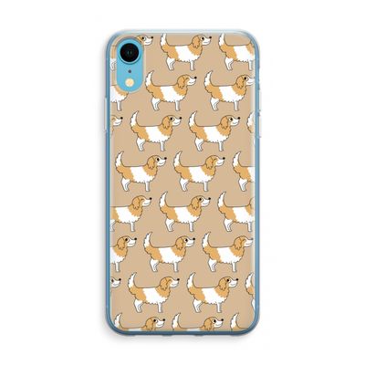 Doggy: iPhone XR Transparant Hoesje