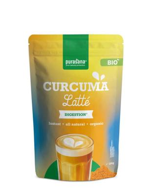 Purasana hot drinks curcuma latte bio