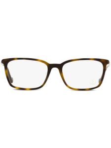 Moncler Eyewear lunettes de soleil à monture rectangulaire - Marron