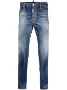 DSQUARED2 jean à coupe slim - Bleu