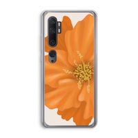 Orange Ellila flower: Xiaomi Mi Note 10 Transparant Hoesje Orange Ellila flower: Xiaomi Mi Note 10 Transparant Hoesje