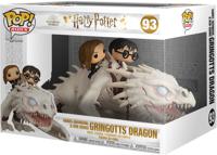 Harry Potter Funko Pop Vinyl: Harry, Hermione & Ron Riding Gringotts Dragon - thumbnail